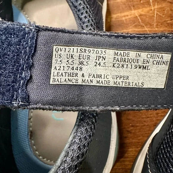 Ryka Charcoal Blue Echo Mary Jane Slip On Walking Sneakers with Strap Shoes - Picture 9 of 10